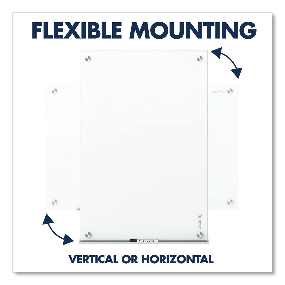 Glass Magnetic Dry-Erase Board J1992
