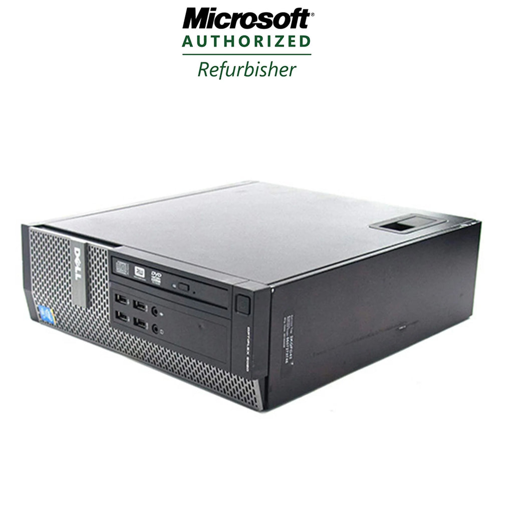 Used Dell OptiPlex 990 Desktop Computer PC, Intel Core i5 Quad-Core Gen 2, 8GB 1TB with 2x 22" LCD's Wi-Fi Windows 11 64bit Y72782