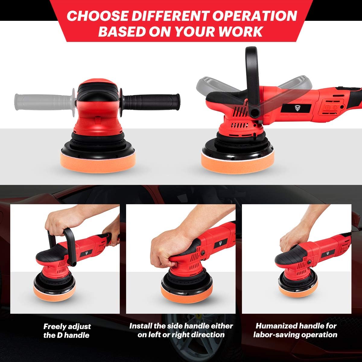 6'' Dual Action Random Orbital Polisher O99456