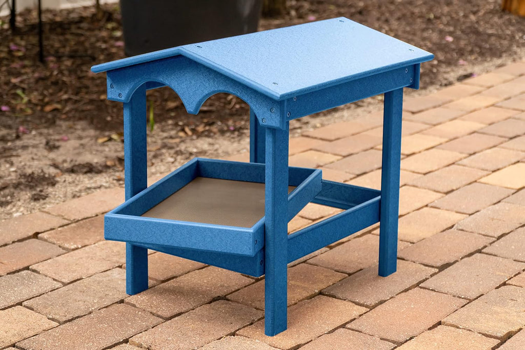 Large Covered Ground Feeder with Removable Tray M5046