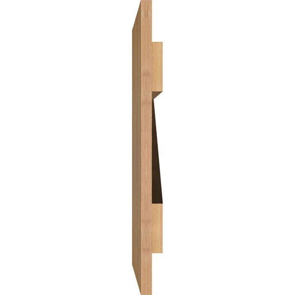 TimberCraft Shutters with Z-Bar, Rough Sawn Western Red Cedar Y76618