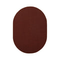 Solid Color Rug, 5' x 7' Oval J985