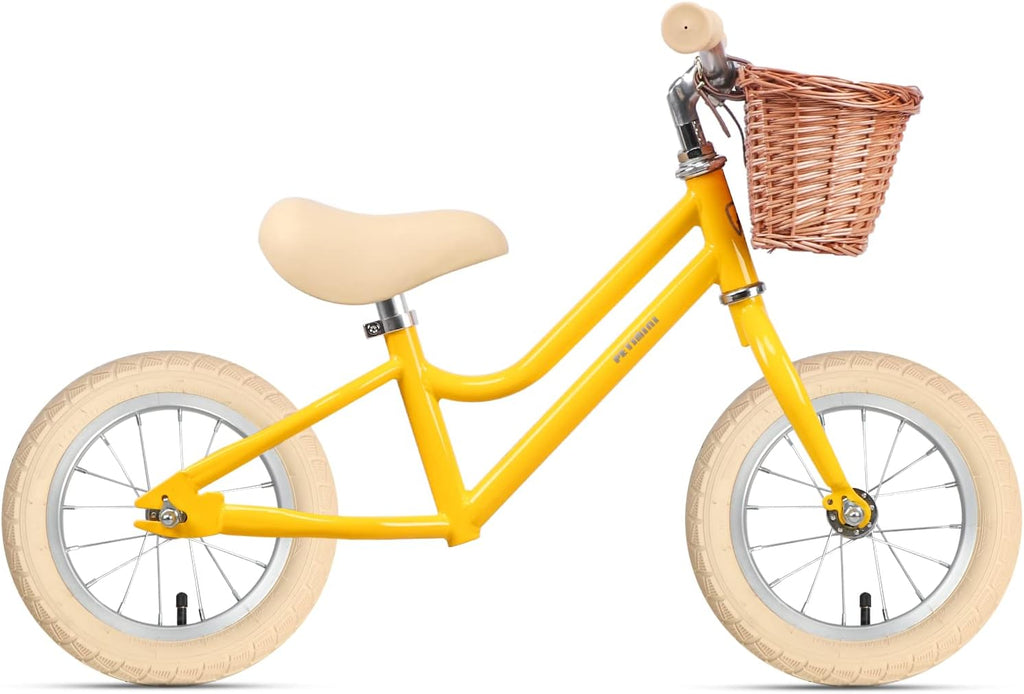 12 inch Kids Balance Bike with Basket H755380