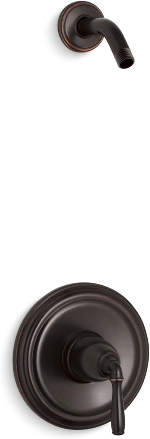 Oil-Rubbed Bronze Shower Valve Trim with Lever Handle, Pack of 2 X8249