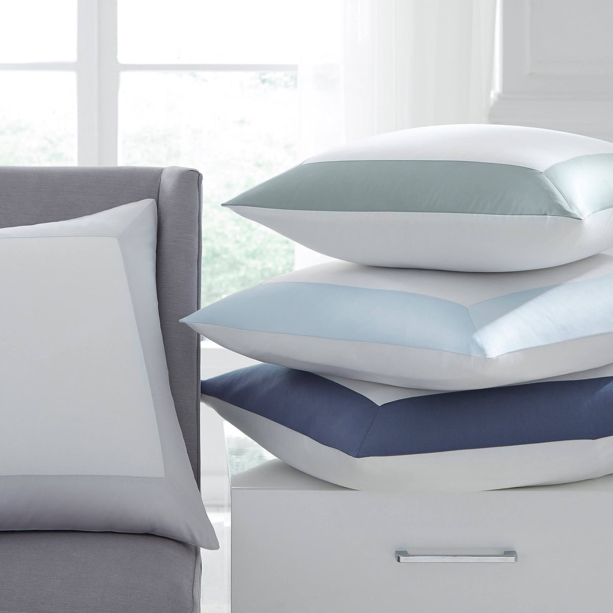 White Boudoir Sham H48638