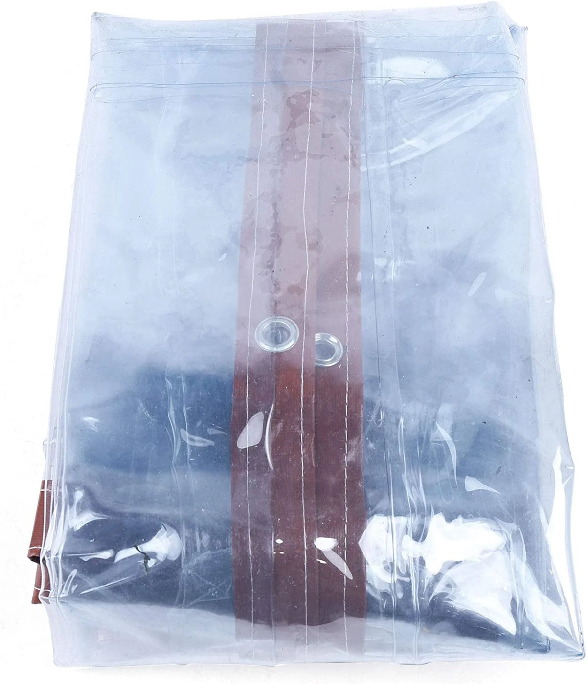 Brown Waterproof PVC Tarpaulin Canopy 8'*8' T49543