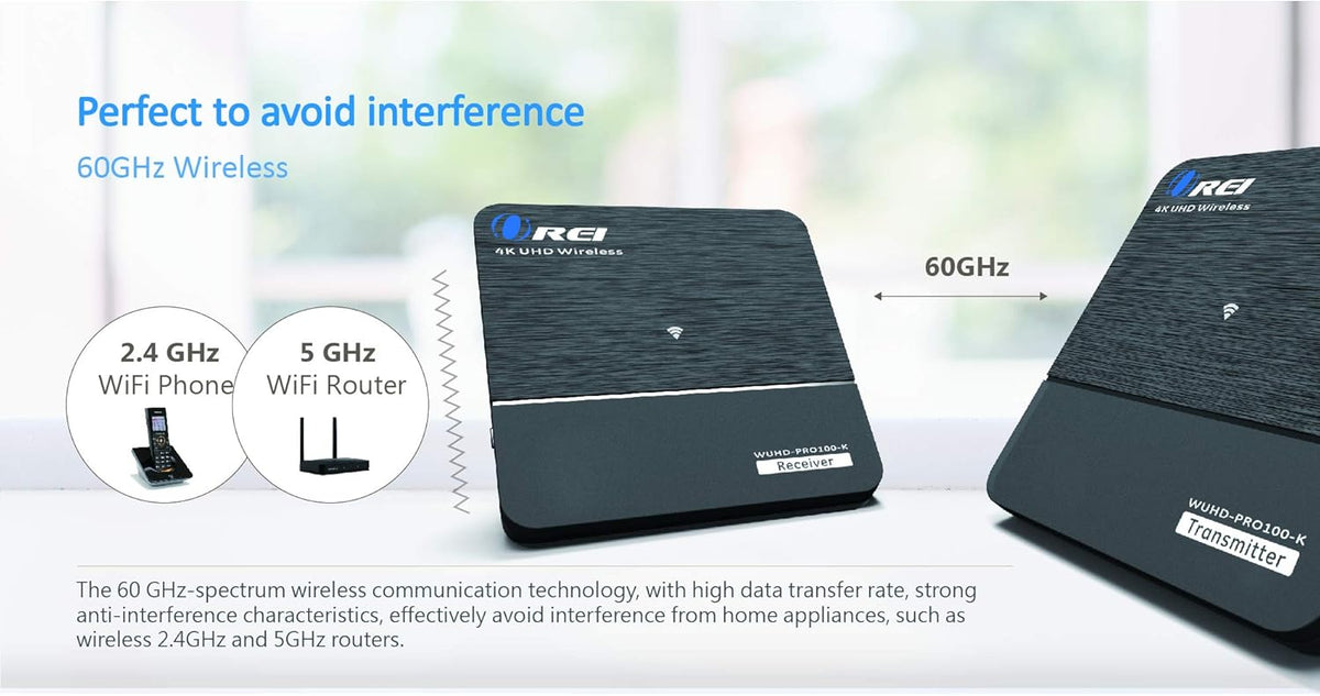 Wireless HDMI Extender Transmitter & Receiver Dongle 4K 30Hz 100 Feet R82131