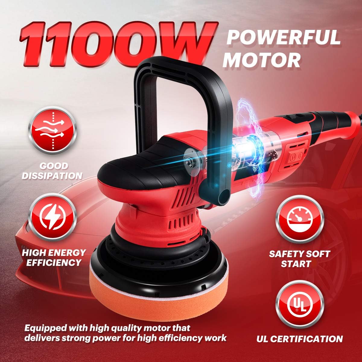 6'' Dual Action Random Orbital Polisher O99456