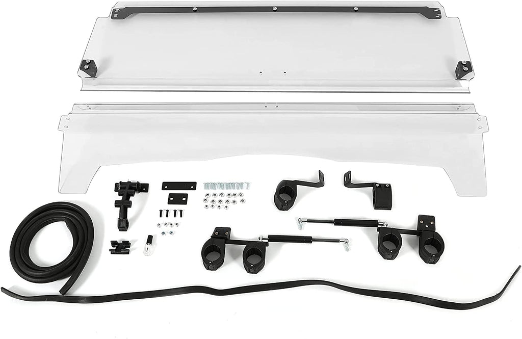 Full 3-in-1 Fold Windshield with Gas Spring W6328