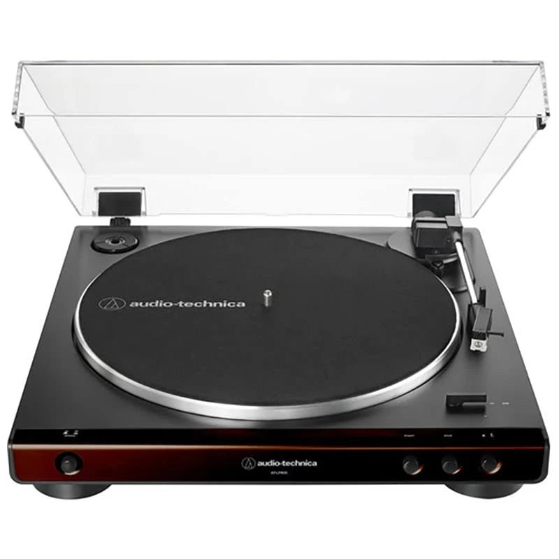 Matte Black Fully-Automatic Belt-Drive 2 Speed Stereo Turntable E346