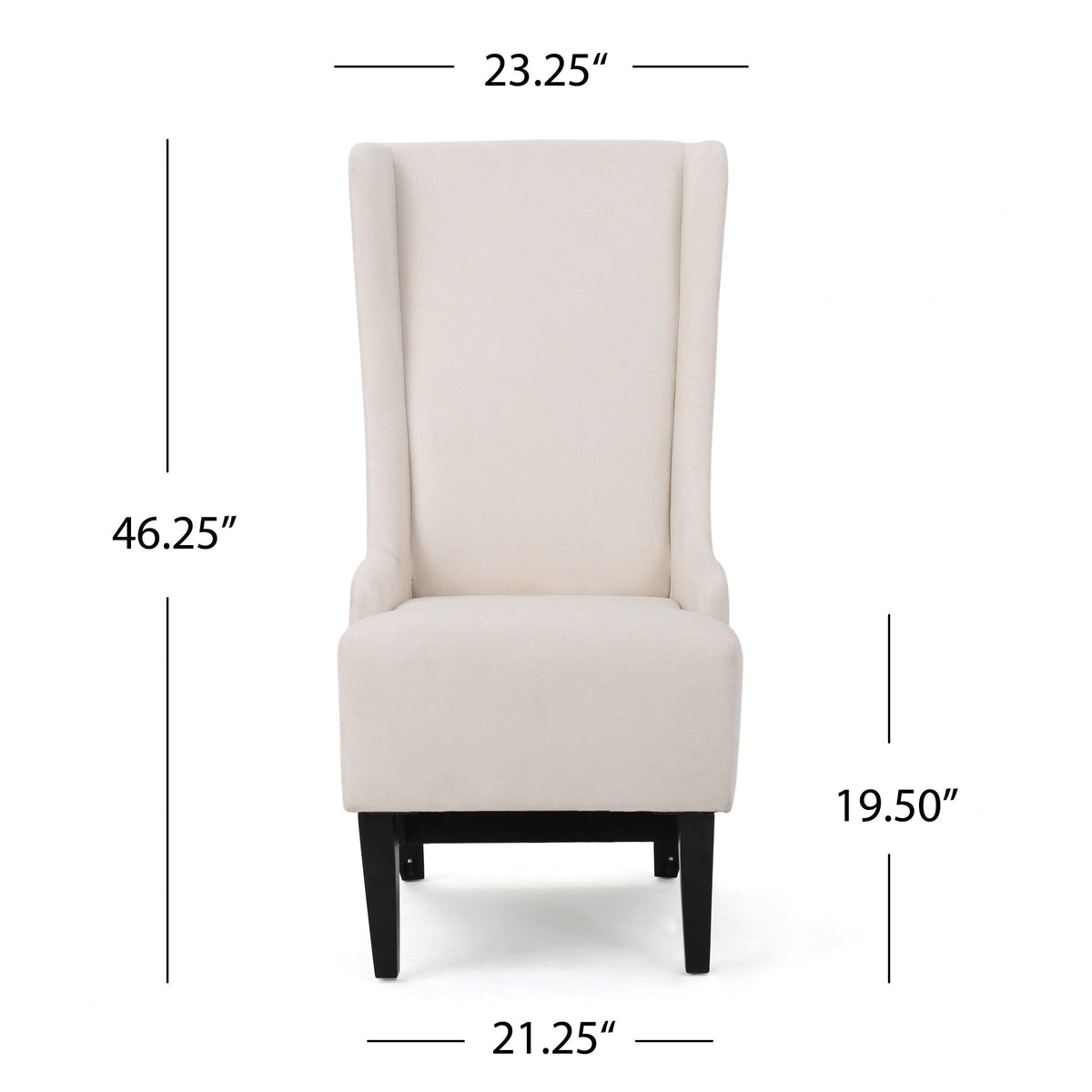 Dark Blue Fabric Dining Chair O8464