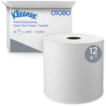 White Hard Roll Paper Towels 12 Rolls M871863