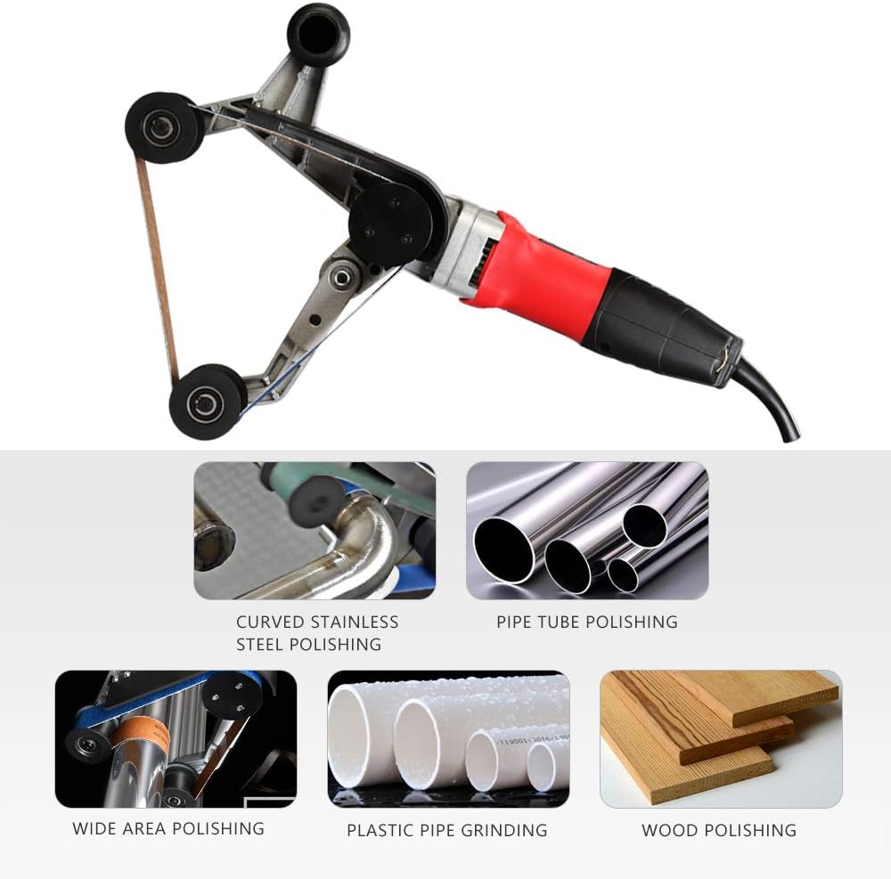 110V 800W Stainless Steel Pipe Polisher Sander H24550