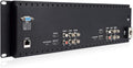 Dual 7" 1280x800 LCD Rack Mount Monitor with 3G-SDI, HDMI, AV Input and Output Q3991