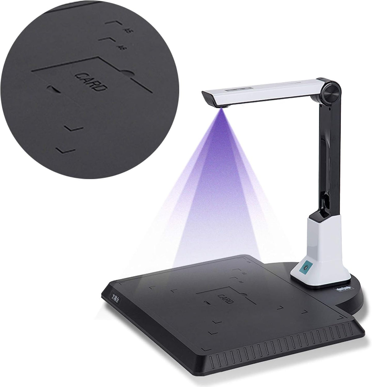 Portable USB Document Camera Scanner 8MP HD A4 E5800