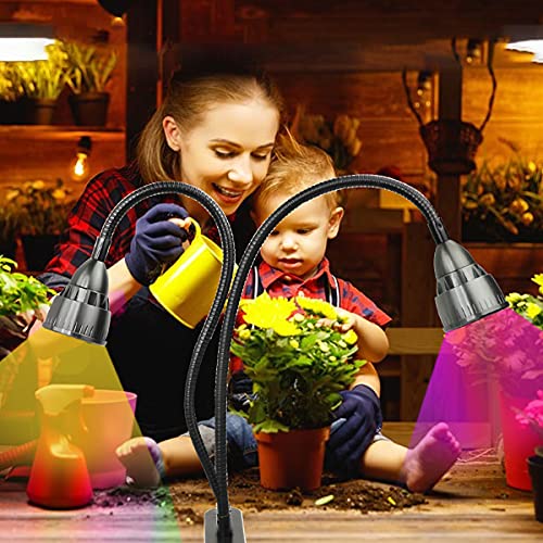 Gooseneck Clip-on Plant Lamp with Timer H711