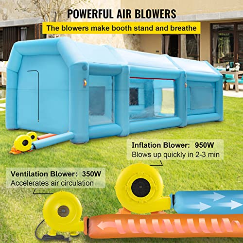 Portable Inflatable Paint Booth U206