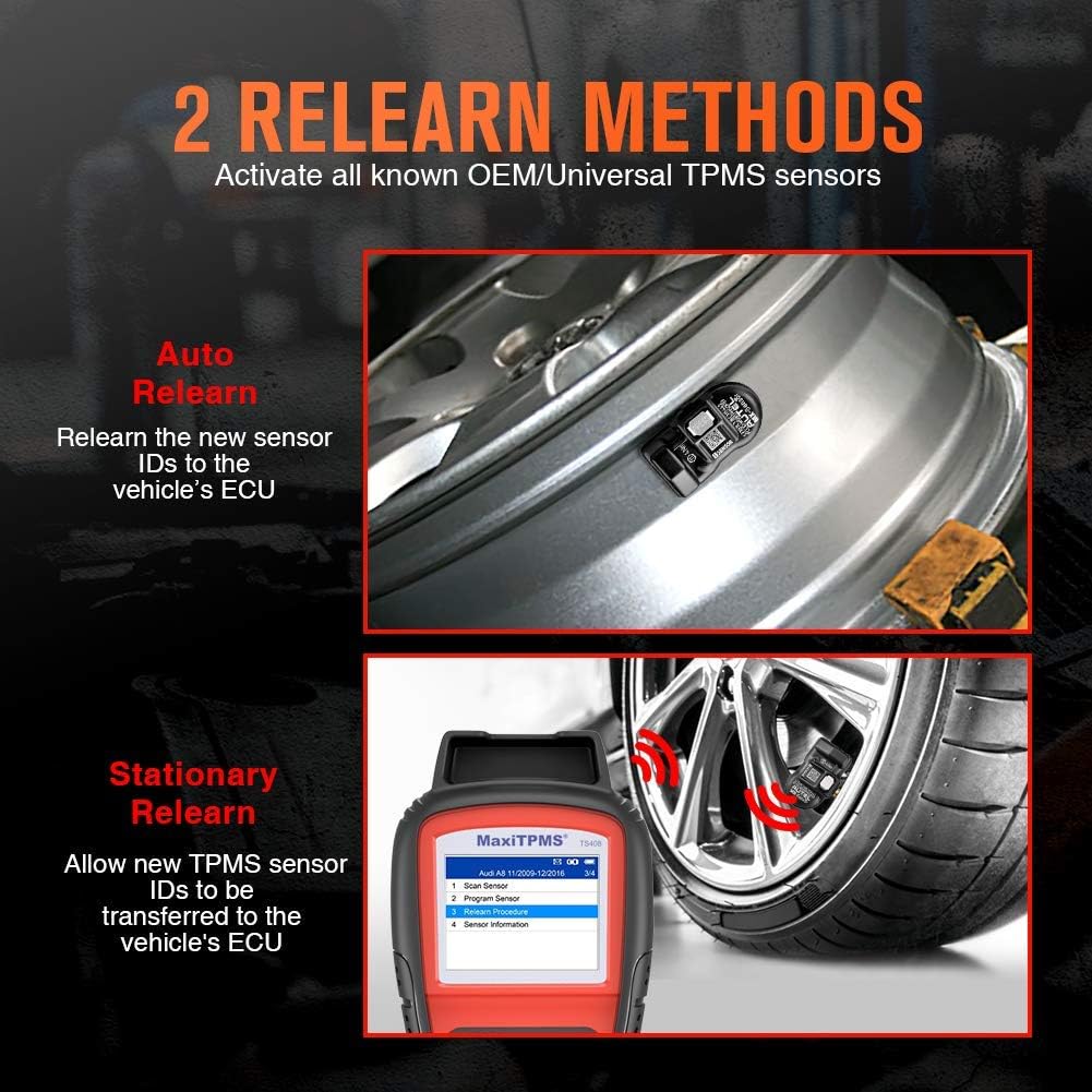 TPMS Relearn Tool TS408 Tire Pressure Monitor Sensor Programming Tool F719
