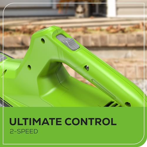 40V 16" Brushless Cordless Push Lawn Mower with 4.0Ah Battery and Charger R302303