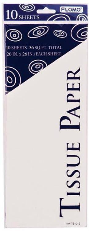 Tissue Paper White 10 Sheet Case Pack 60 R970