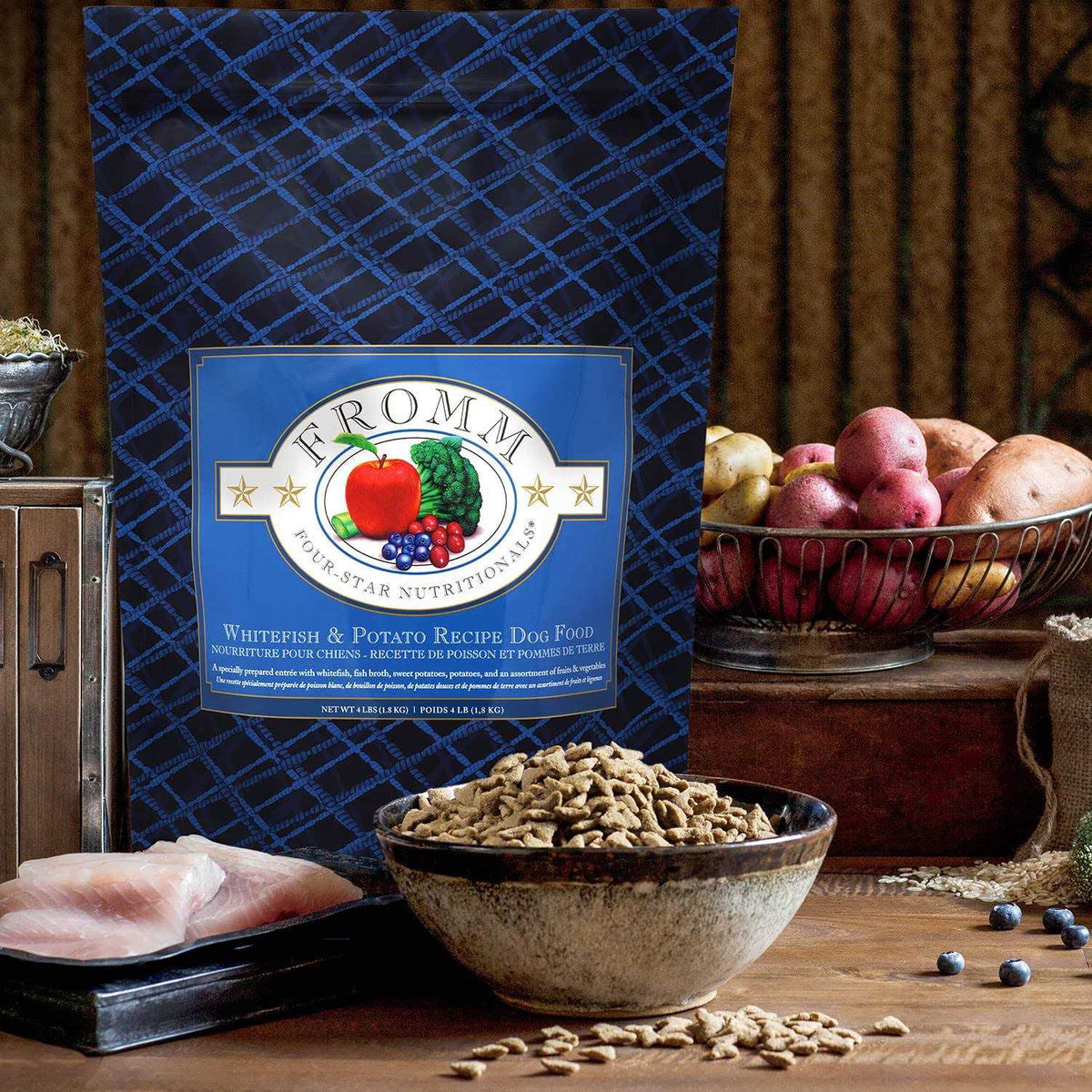 Whitefish Potato Dry Dog Food L85813