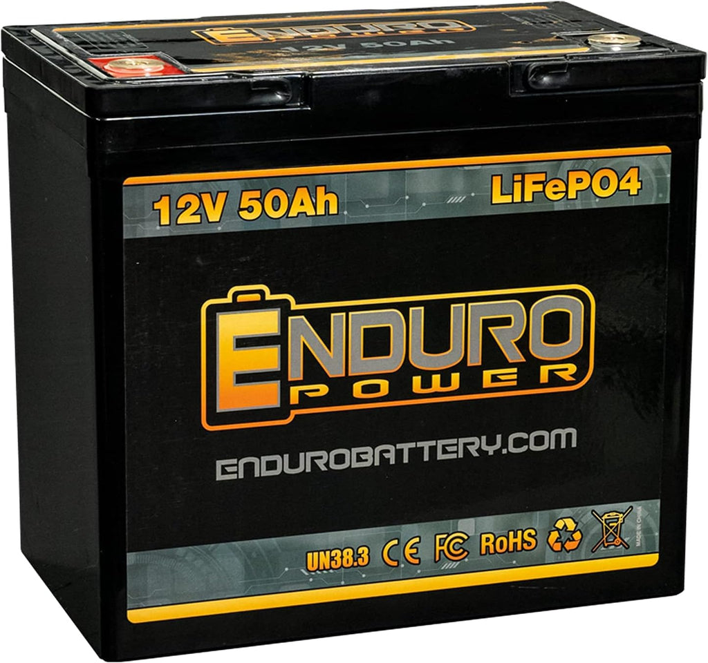 12V 50Ah LiFePO4 Lithium Deep Cycle Battery X6931