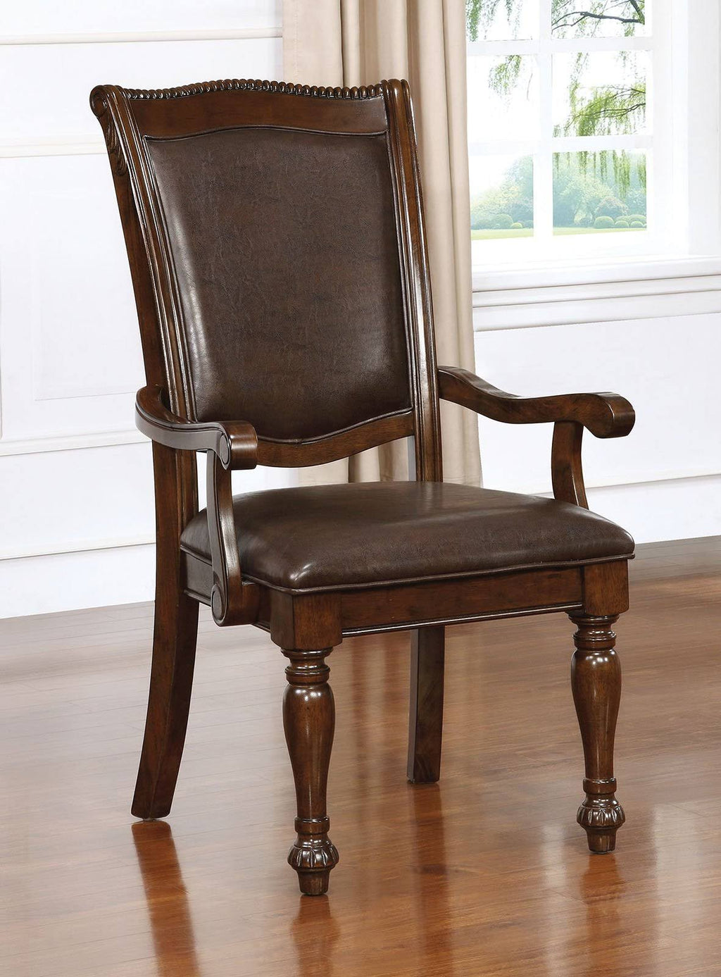 Brown Arm Chair F5996