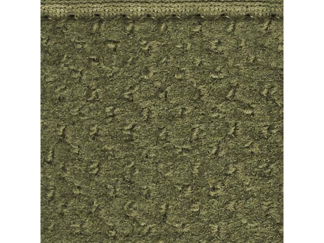 Olive Green 6 ft. x 36 in. Skid-Resistant Carpet Runner O15352