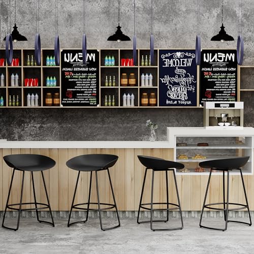 White 30" Bar Height Swivel Barstools Set of 4 H16929