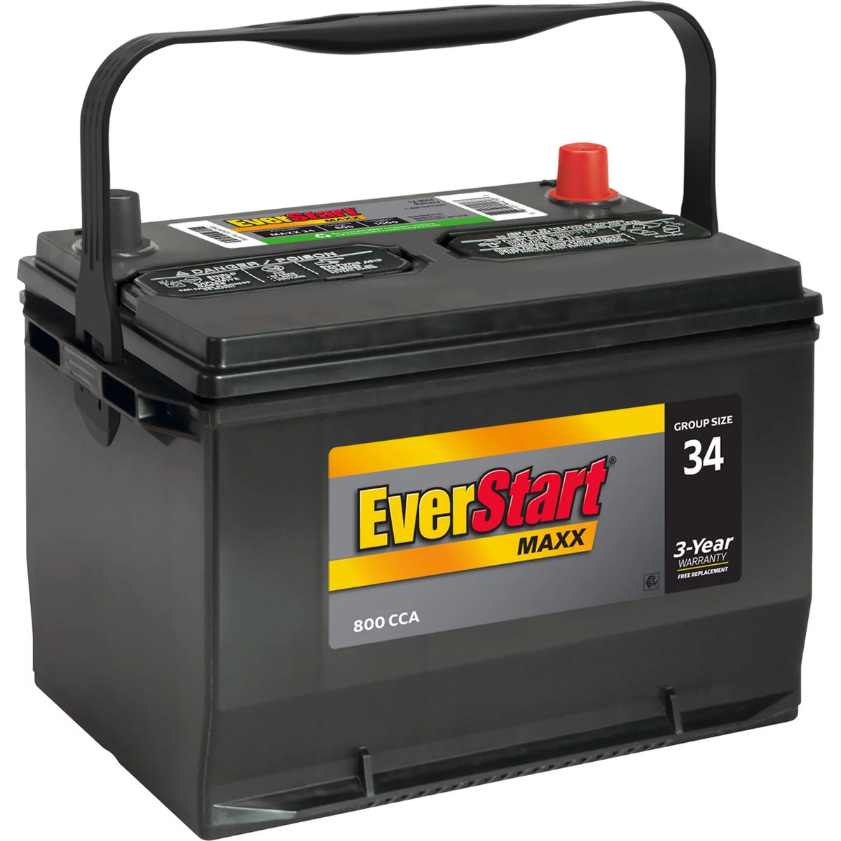 Group Size 34 12V 800 CCA Car Battery P1550