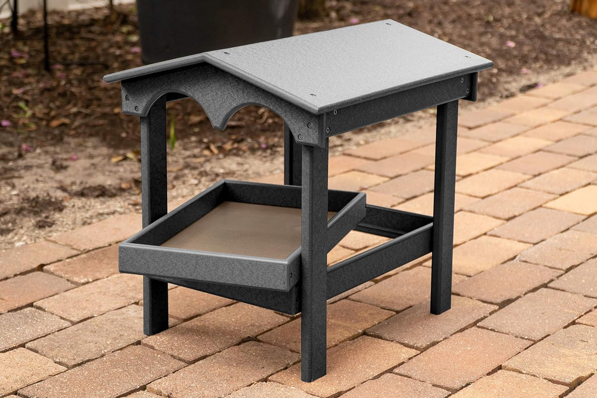 Large Covered Ground Feeder with Removable Tray M5046