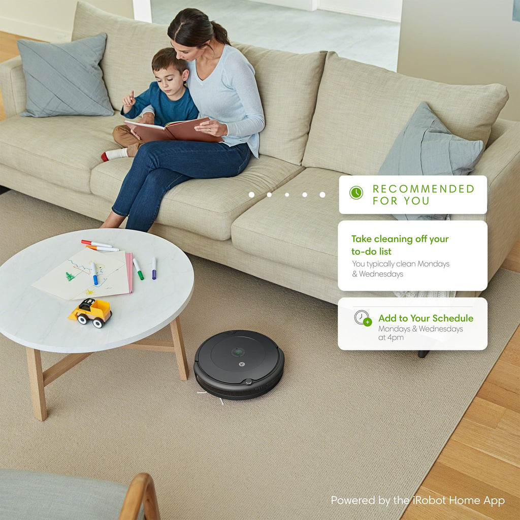 Robot Vacuum with Wi-Fi Connectivity Y82425