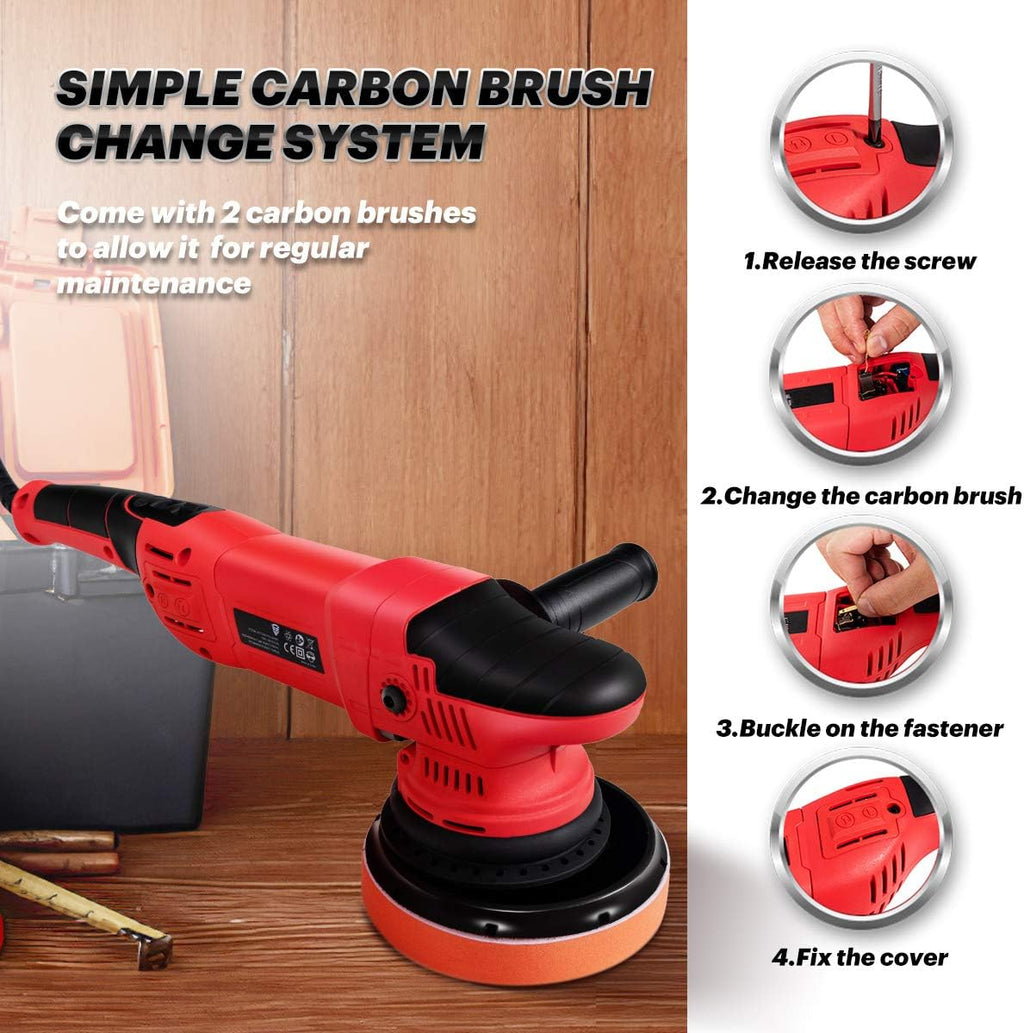6'' Dual Action Random Orbital Polisher O99456