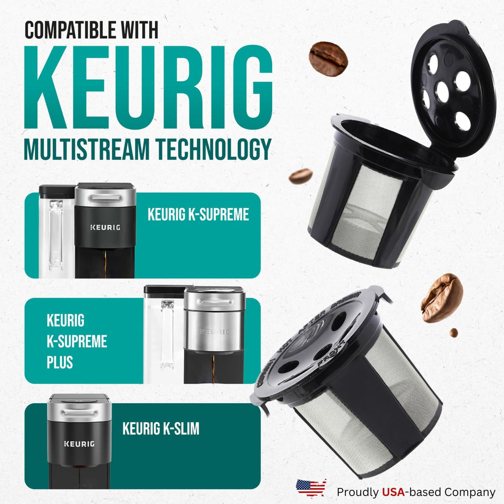4 Pack Refillable K Cup for Keurig Coffee Maker B937690