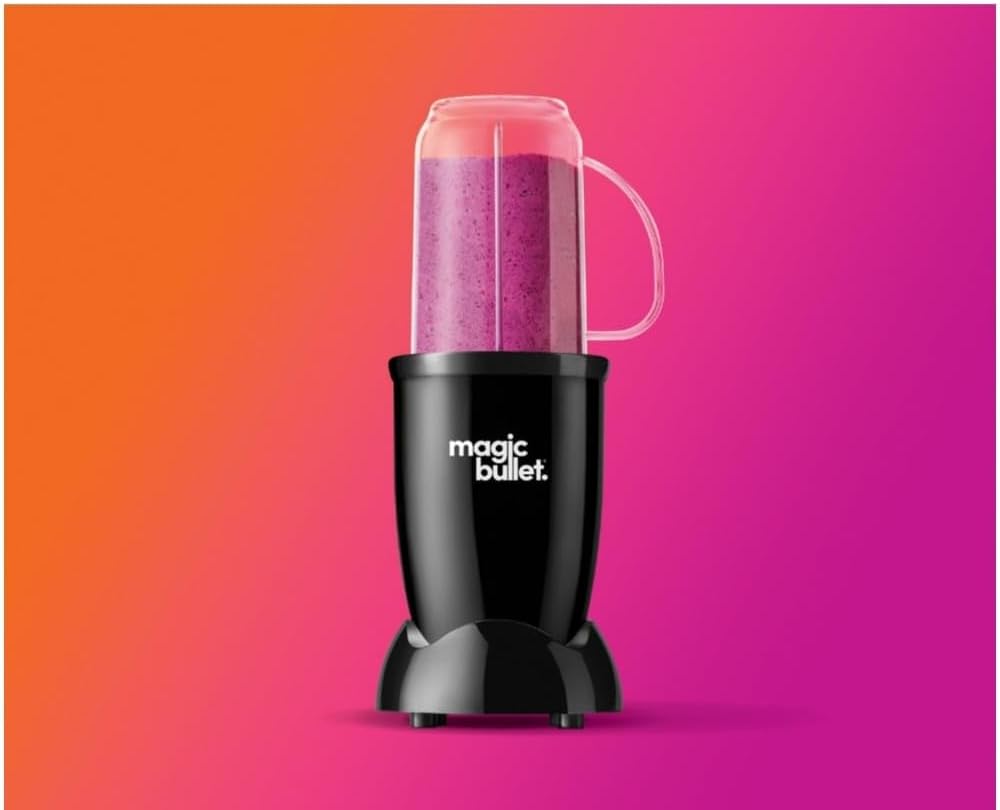 Black 4 Pieces Personal Blender J930