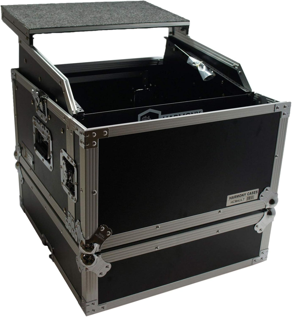 10U Slant Top 6U Vertical Rack Case R84988