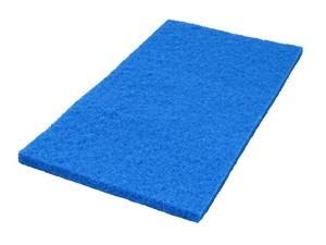 Blue Medium Duty Floor Scrubbing Pads Case of 5 H527193