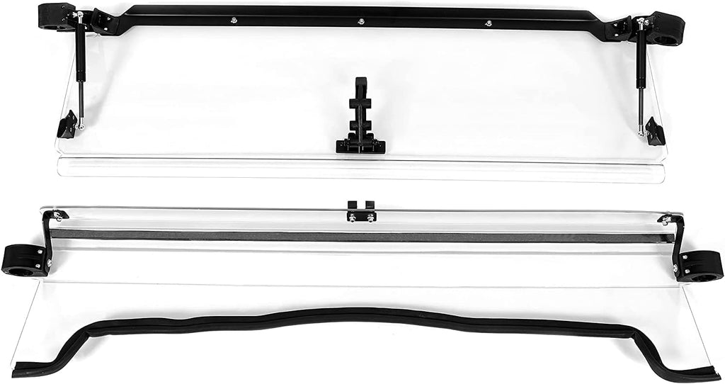 Full 3-in-1 Fold Windshield with Gas Spring W6328