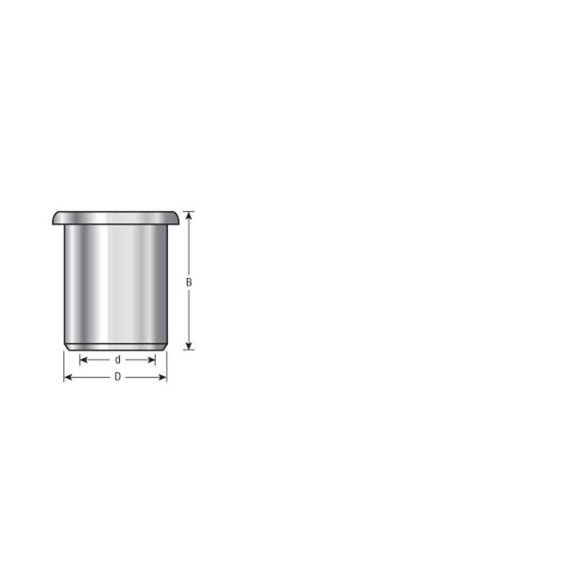 Long T Reduction Bushing 1 to 3/4-Inch T680