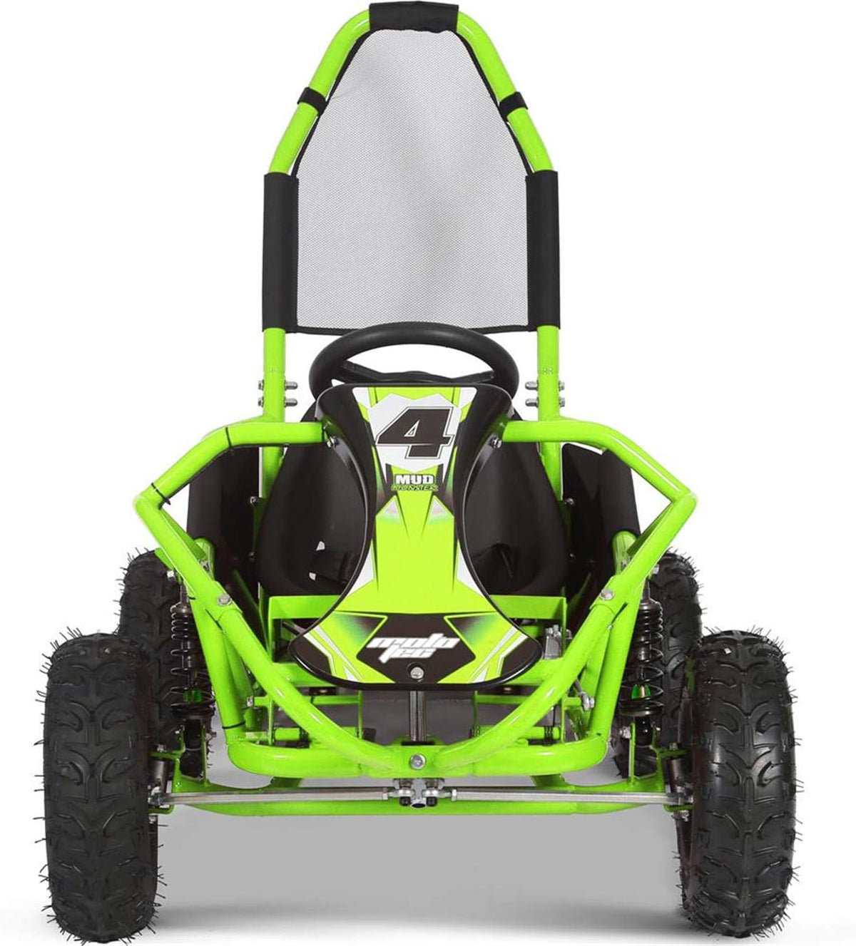 98cc Full Suspension Green Go Kart C34368