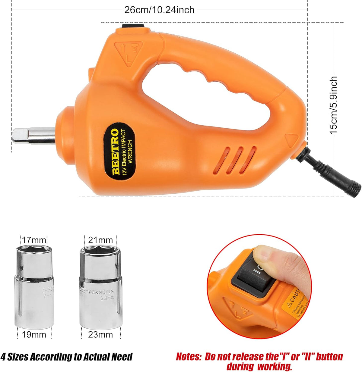 3 Ton Electric Car Jack with Electric Wrench and Inflator Pump J378673