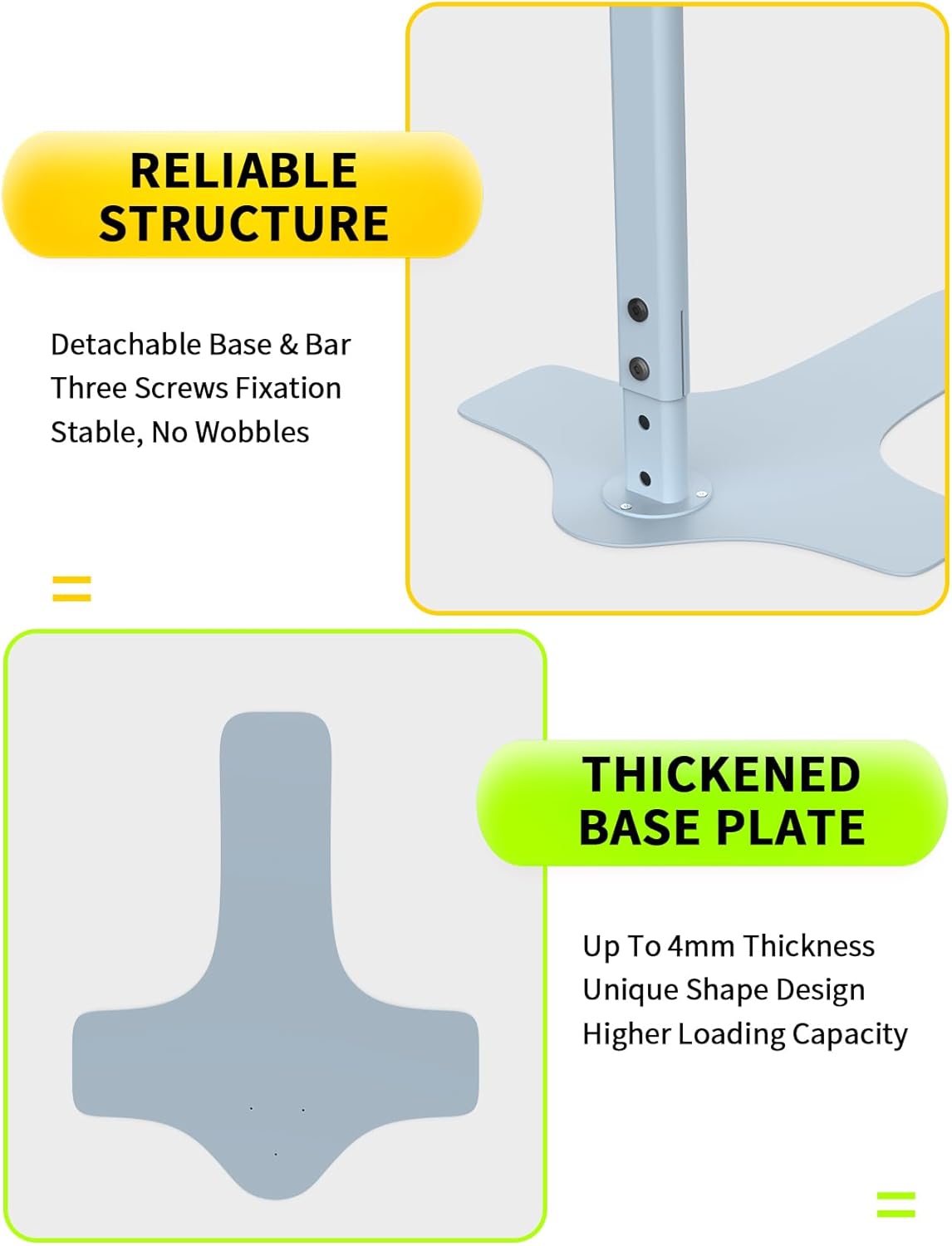 Chair Couch Lift Assist, Four Heights Adjustable, Light Grey, Max 300LBs Capacity U3633