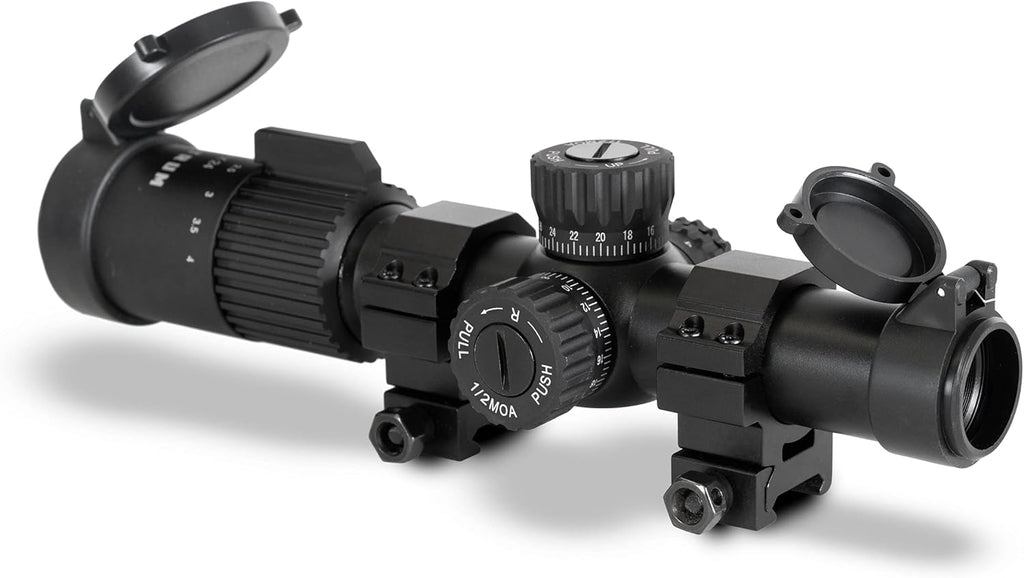 1-4x24 First Focal Plane Rifle Scope with Illuminated BDC Reticle N21082