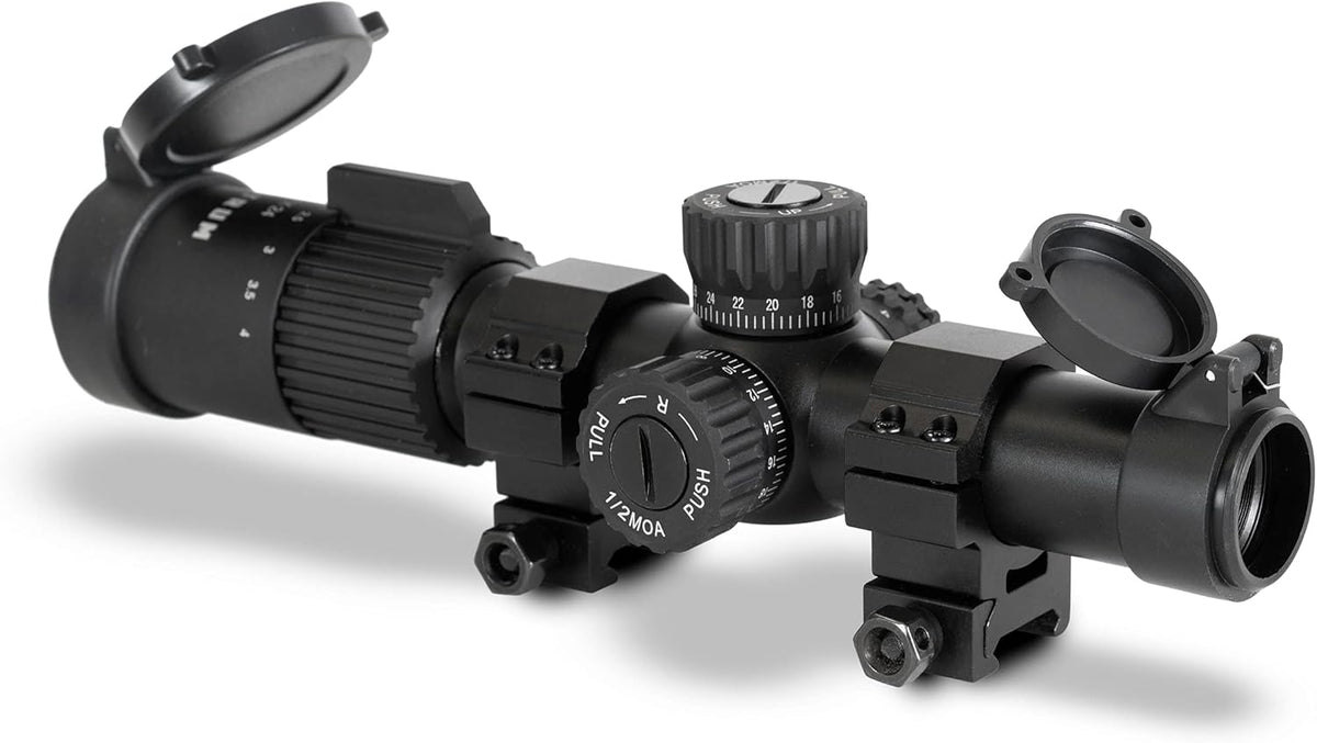 1-4x24 First Focal Plane Rifle Scope with Illuminated BDC Reticle N21082