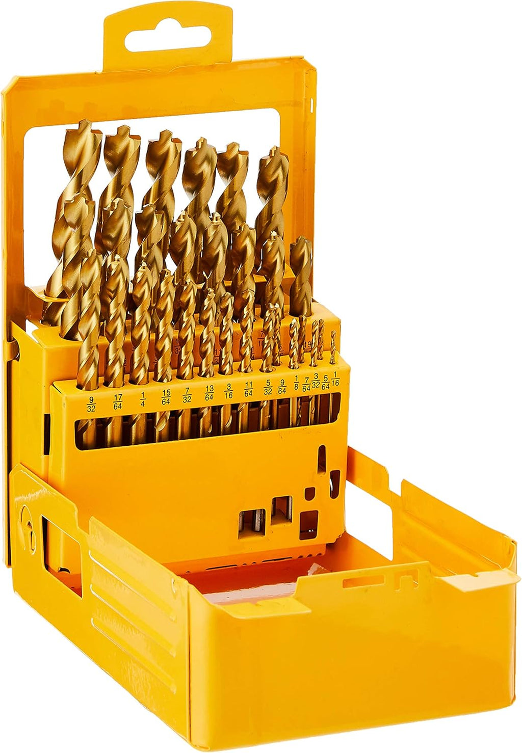 29-Piece Titanium Nitride Coated Drill Bit Set I707