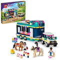 Horse Show Trailer with 2 Horses, SUV Car and Riding Accessories T650243