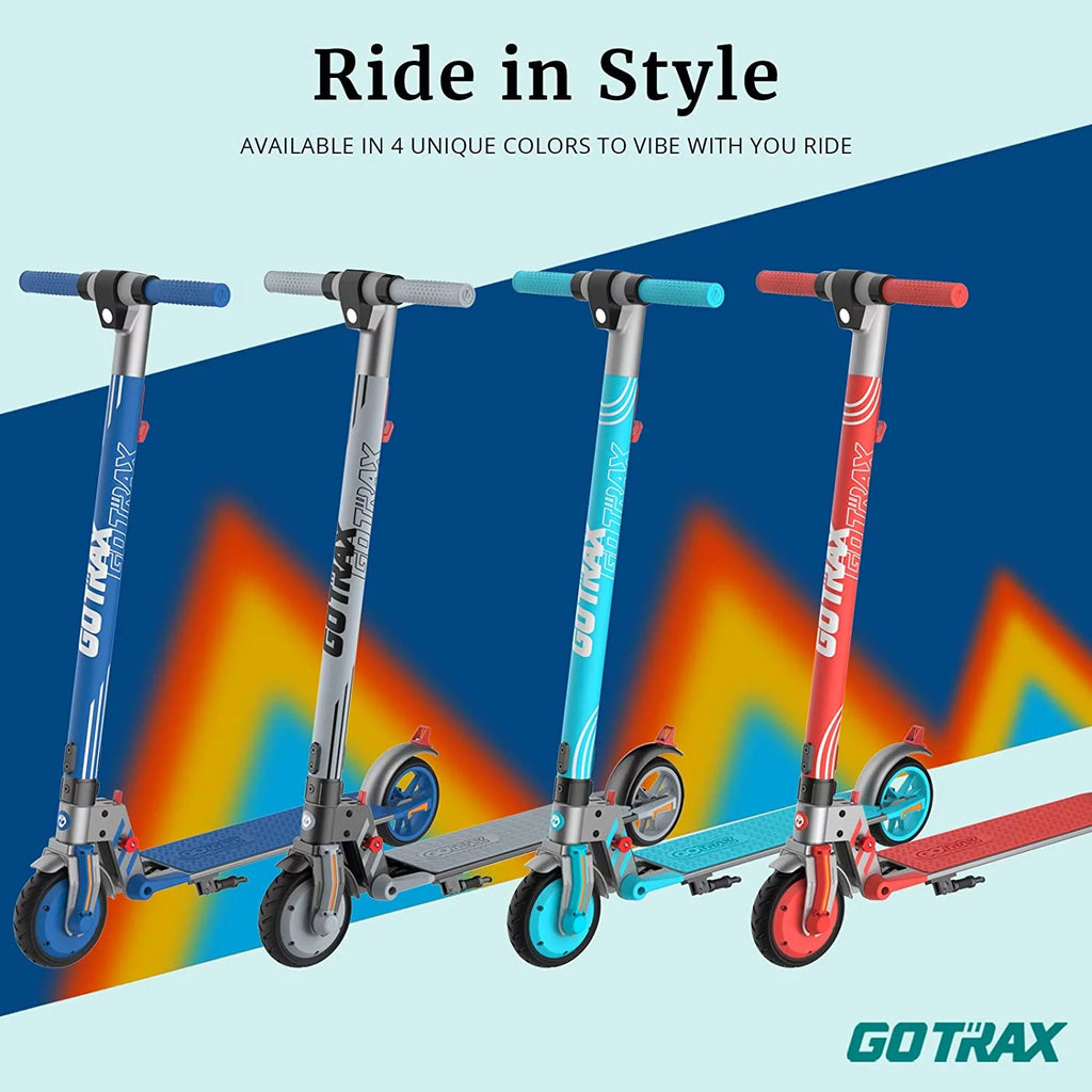 Blue 200W 6.5" Tires Foldable Electric Scooter B48977