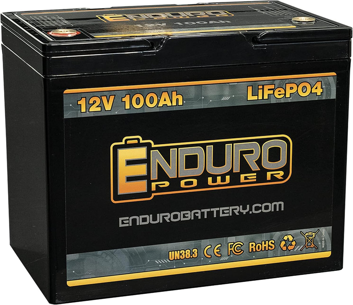 12V 50Ah LiFePO4 Lithium Deep Cycle Battery X6931