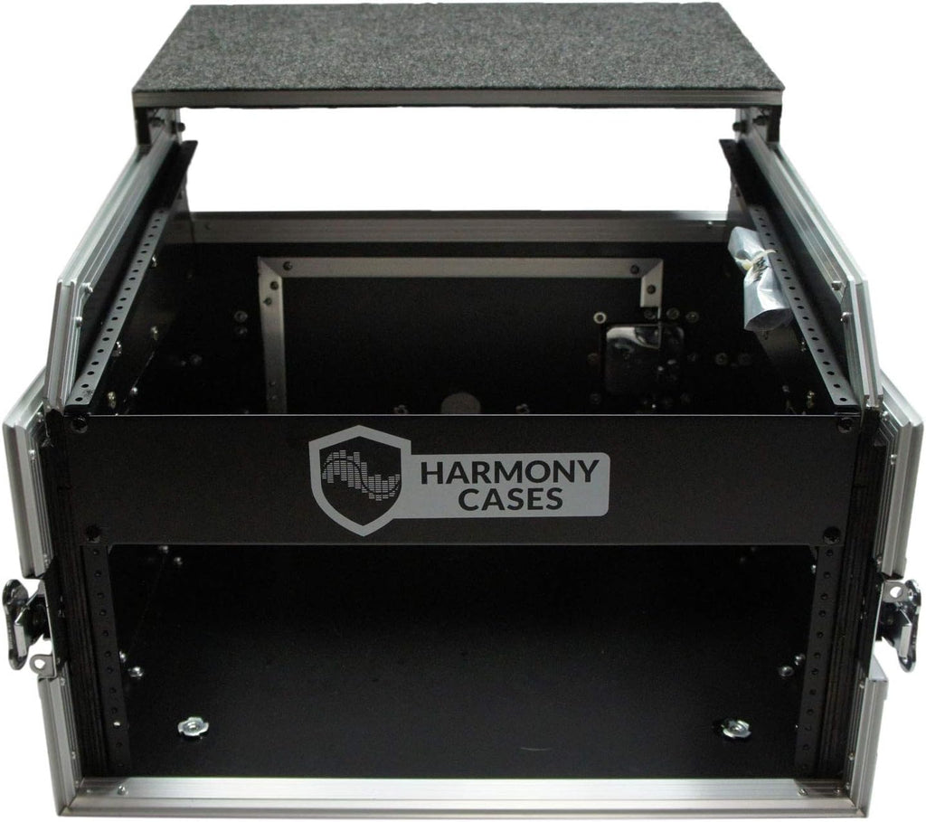10U Slant Top 6U Vertical Rack Case R84988