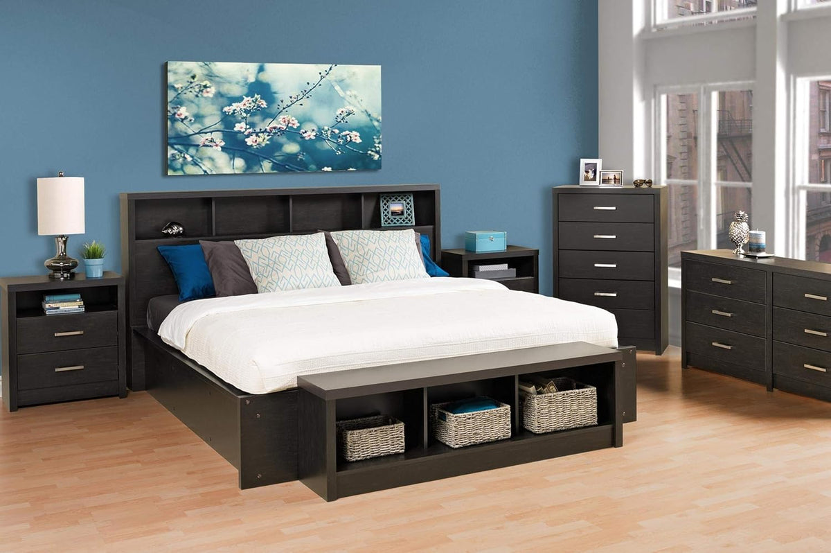 White 2 Drawer Nightstand I377348